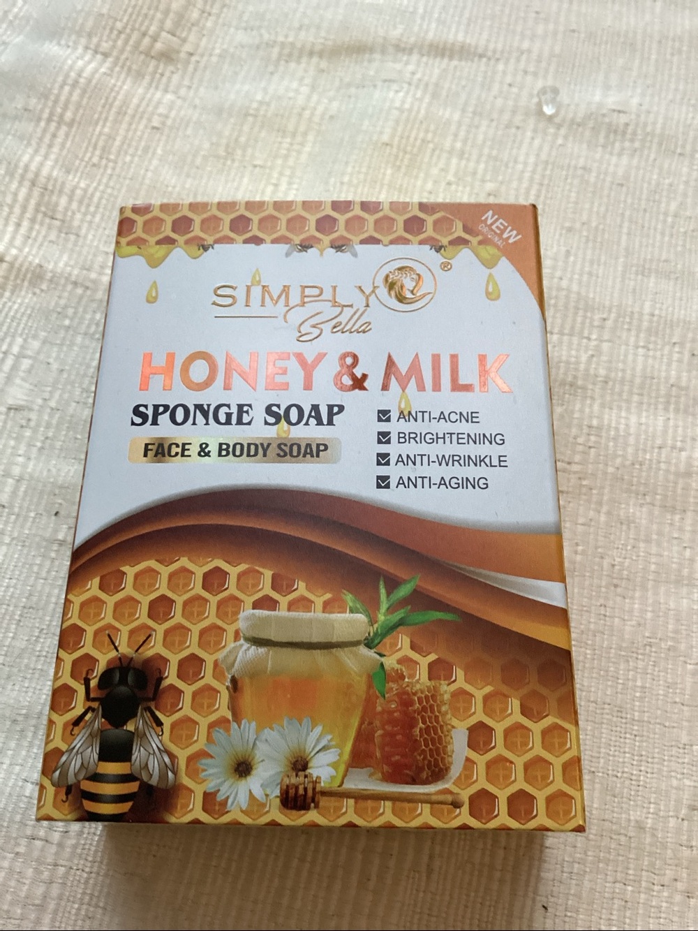 Honey & Milk Sponge Soap